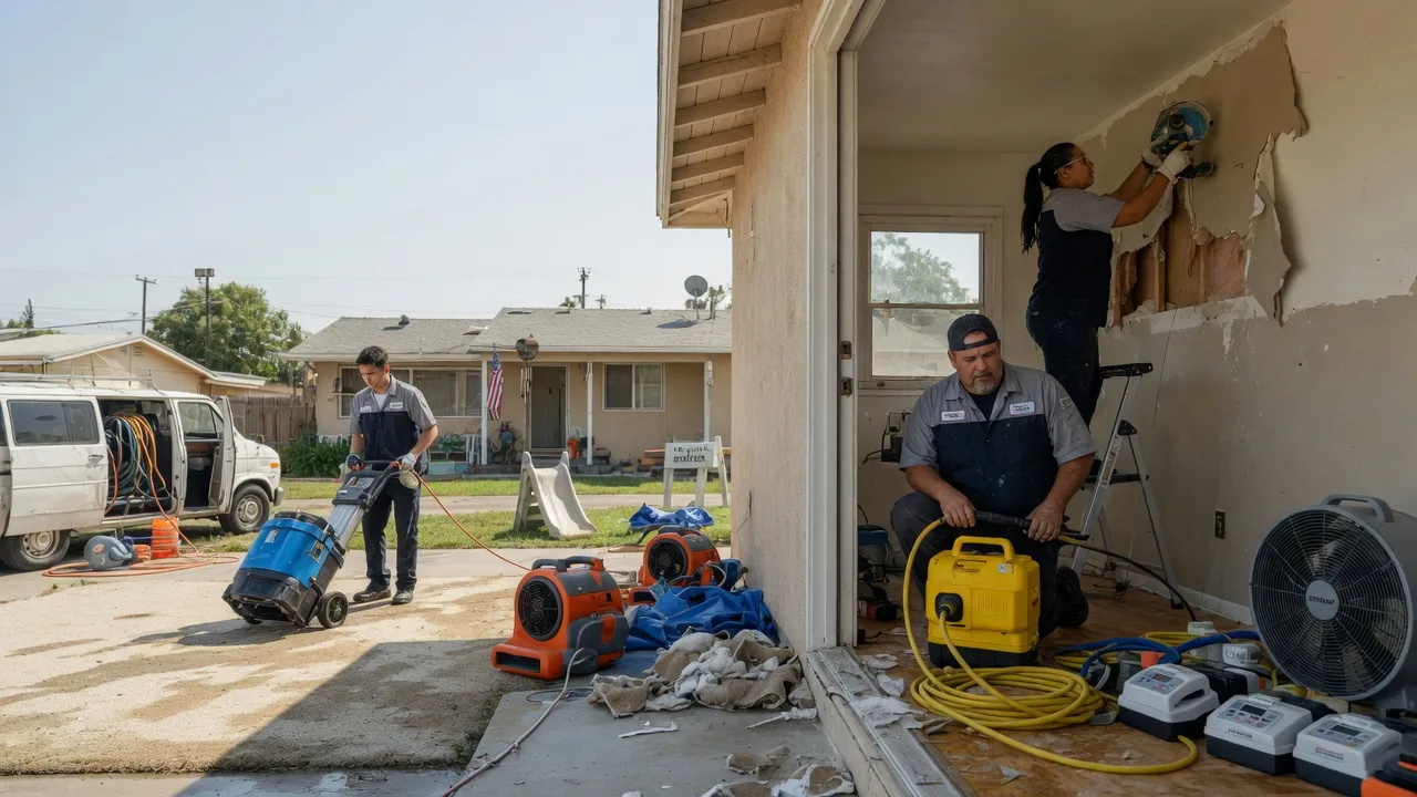 Water Damage Restoration in Independence, CA near me